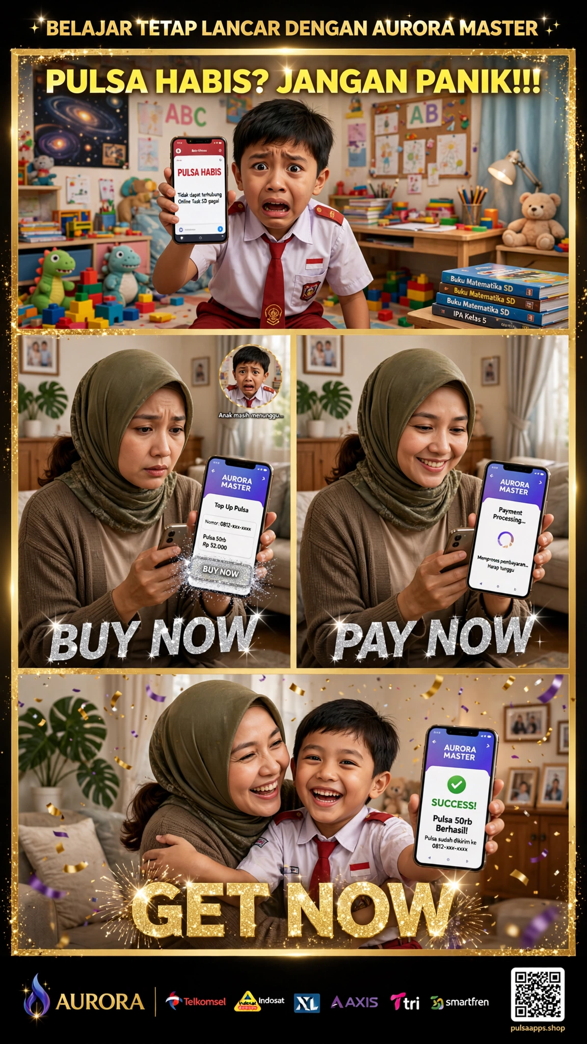 Pulsa Habis? Jangan Panik!